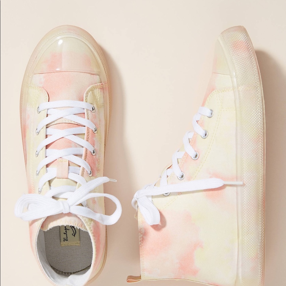 Vintage Havana’s Anthropologie ombré High Top clear sole